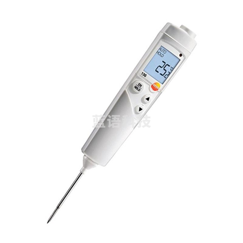 德图（DETU）德国德图测温仪 食品温度计testo106防水食品温度计 高精度温度计