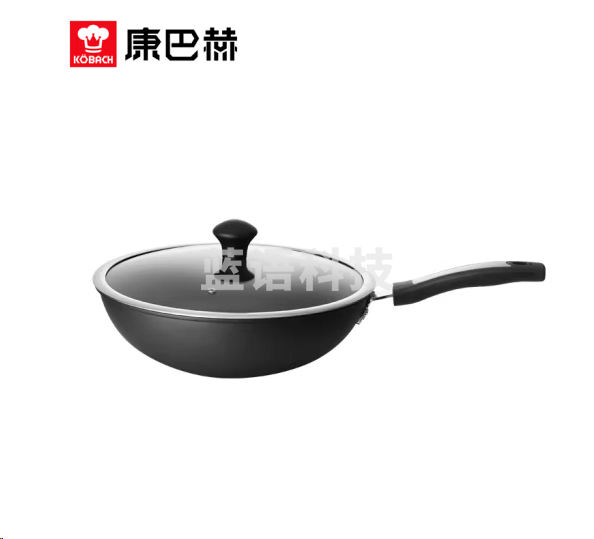 康巴赫安德鲁炒锅CAL32A1 32cm 精铁锅身