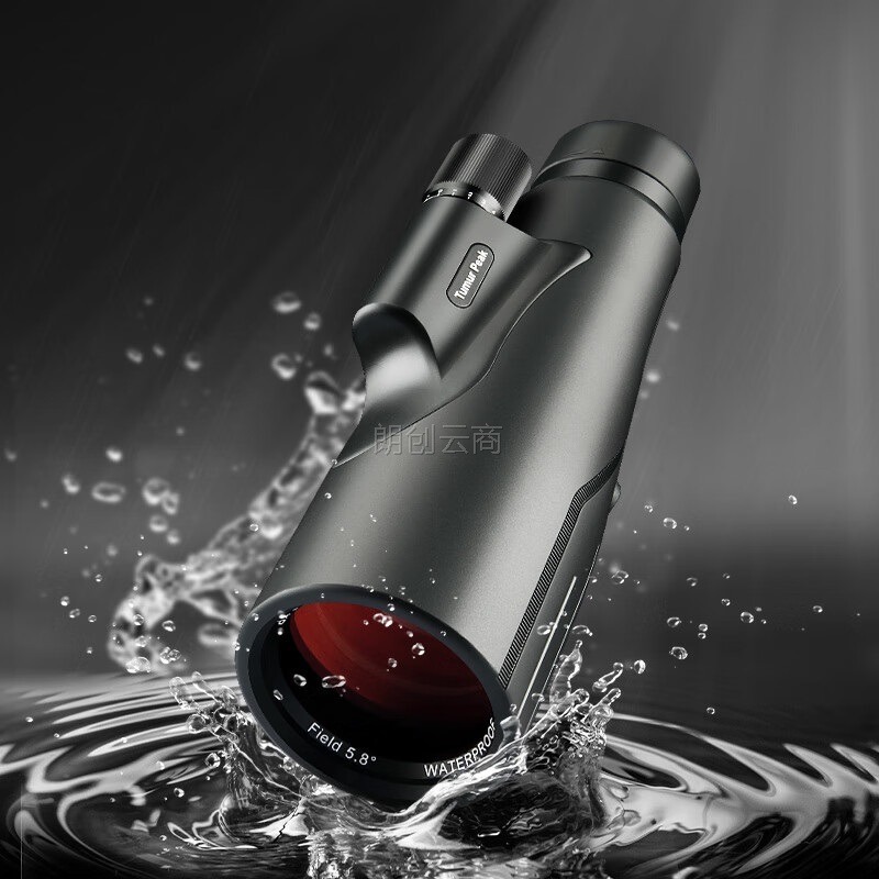 托木尔单筒望远镜高清高倍12X56充氮防水微光夜视专业级户外探险用非红外儿童望眼镜