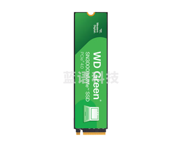 西部数据（WD）SSD固态硬盘 Green SN3000 M.2接口（NVMe协议）PCIe4.0台式机笔记本高速游戏硬盘 1TB