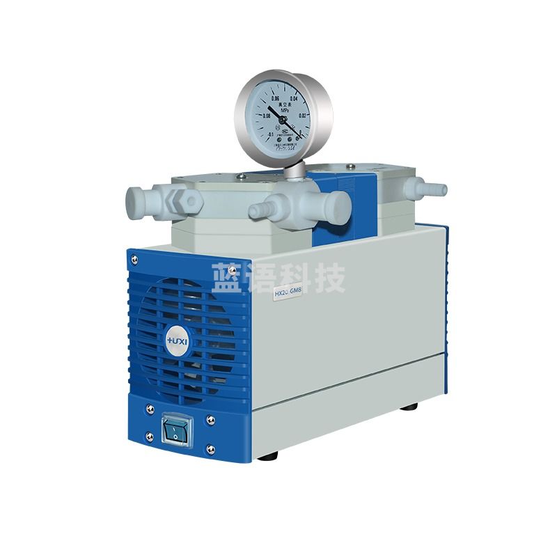 上海沪析HB-20B 无油真空隔膜泵实验耐腐蚀化学抽滤隔膜真空泵HB-40B 隔膜式抽气泵空气泵 HB-20