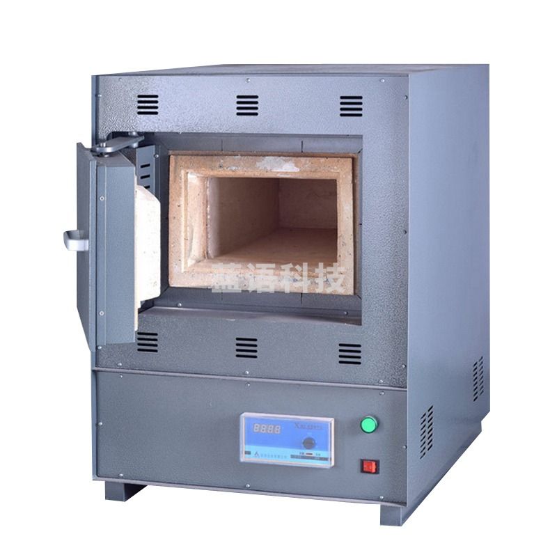 K 马弗炉SX-4-10II高温电阻炉 数显箱式电阻炉 配控制台 1000摄氏度淬火炉