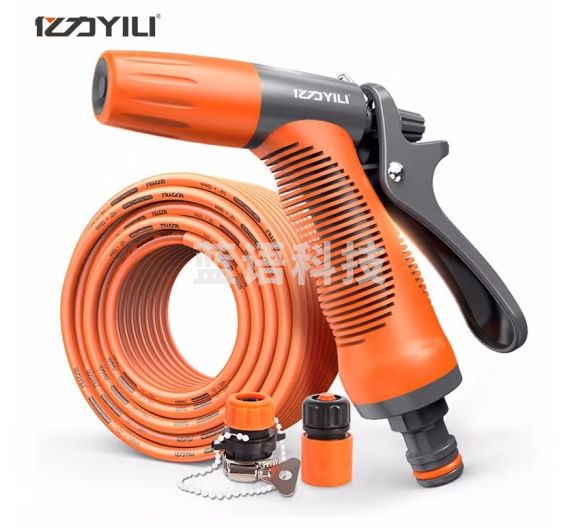 亿力洗车高压水枪家用洗车水枪园艺浇花水枪高压喷头猎鹰10米水管套装