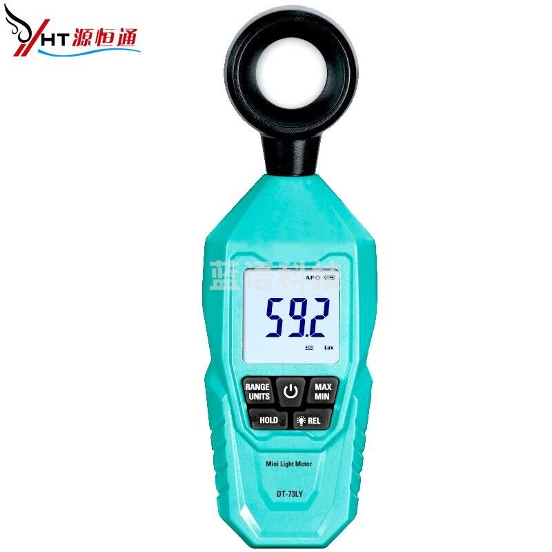 源恒通（YHT）DT-73 环境检测仪高精度光照度噪音量分贝仪风速温湿度计 照度计DT-73LY