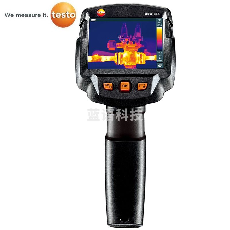 德国德图红外热热像仪testo865原装红外热成像测温仪 红外测温仪 电暖电机检测
