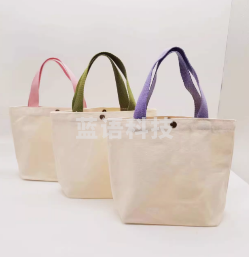 手绘画空白手提帆布袋小号 27*20*9cm 20个 下单请备注颜色