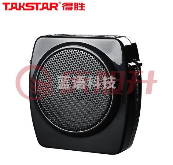 得胜(TAKSTAR)E6便携式大功率扩音器 教学专用导游教师耳麦喇叭扩音器 防尘防溅水 电量显示 黑色TJRRSFYJD202302201643308