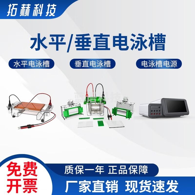 拓赫科技DYCP/DYY-1水平电泳槽核酸凝胶蛋白制胶器垂直电泳仪电源 DYCP-1（水平电泳槽）