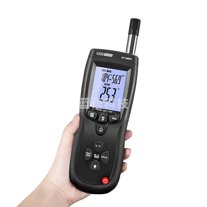 华盛昌（CEM）DT-8896 高精度工业专业级温湿度检测仪家居环境空中湿气