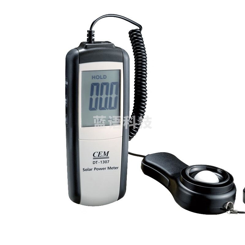 华盛昌华盛昌（CEM）DT-1307太阳能光强度计功率表太阳能仪辐射照度计