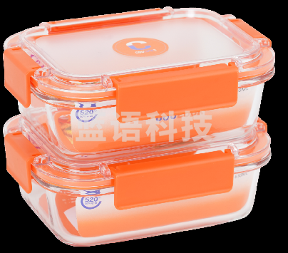 美橙保鲜盒二件套装 中号 MCTZ-902A2