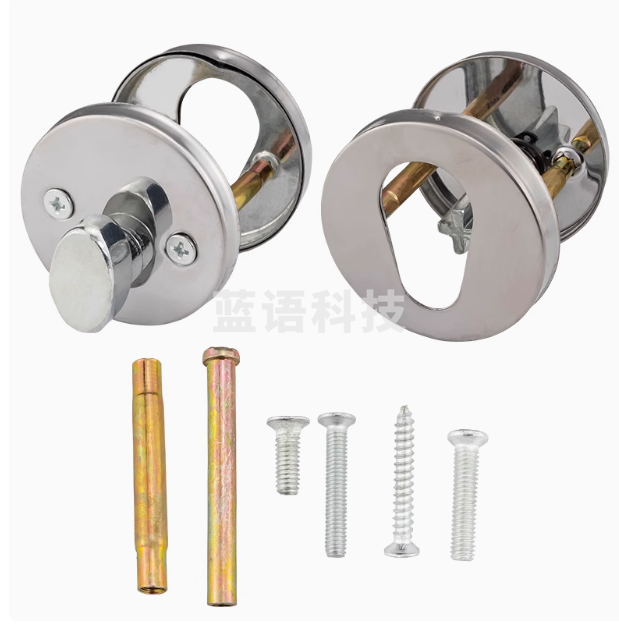 防火门锁通用全套配件螺丝包安全通道消防门锁盖子逃生门全套配件