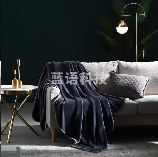 戴洛伦 格调法兰绒毯 毛毯毯子180*200cm DRON-TZ3205