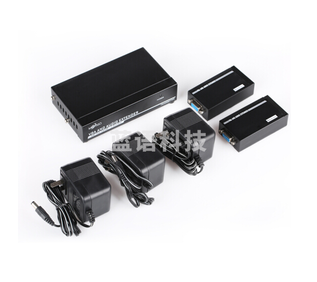 迈拓维矩(MT-viki) vga网络延长器转rj45网口双绞网线50米100米 200米 300米 2路100米延长(MT-102T)