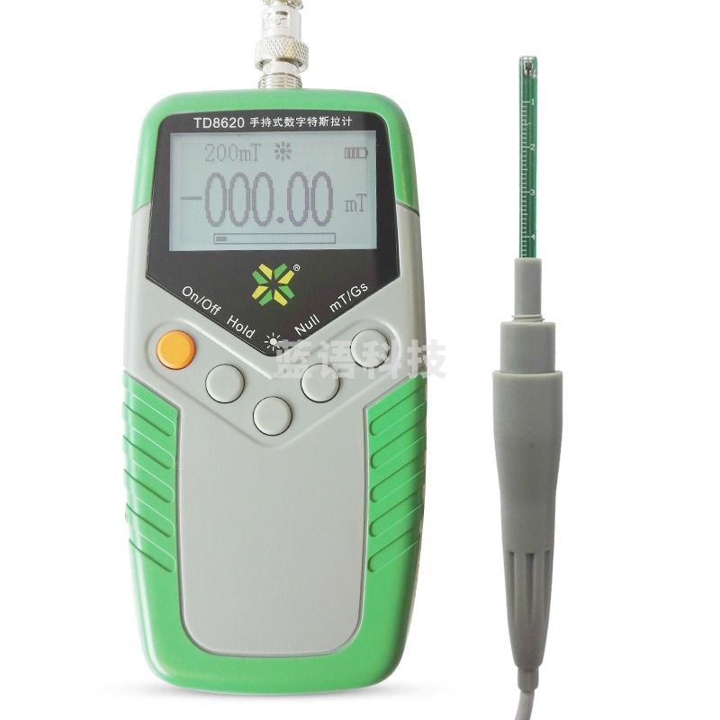 tunkia天恒手持式数字高斯计 磁场测试仪TD8620高精度特斯拉计磁通计表面磁场 TD8620精度±5%