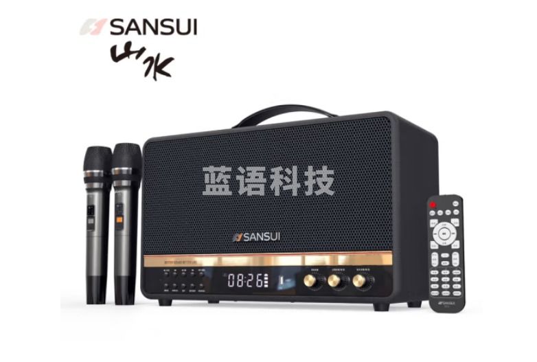 山水（SANSUI）T71大功率户外手提便携式广场舞音箱无线大音量话筒唱歌K歌家用重低音炮