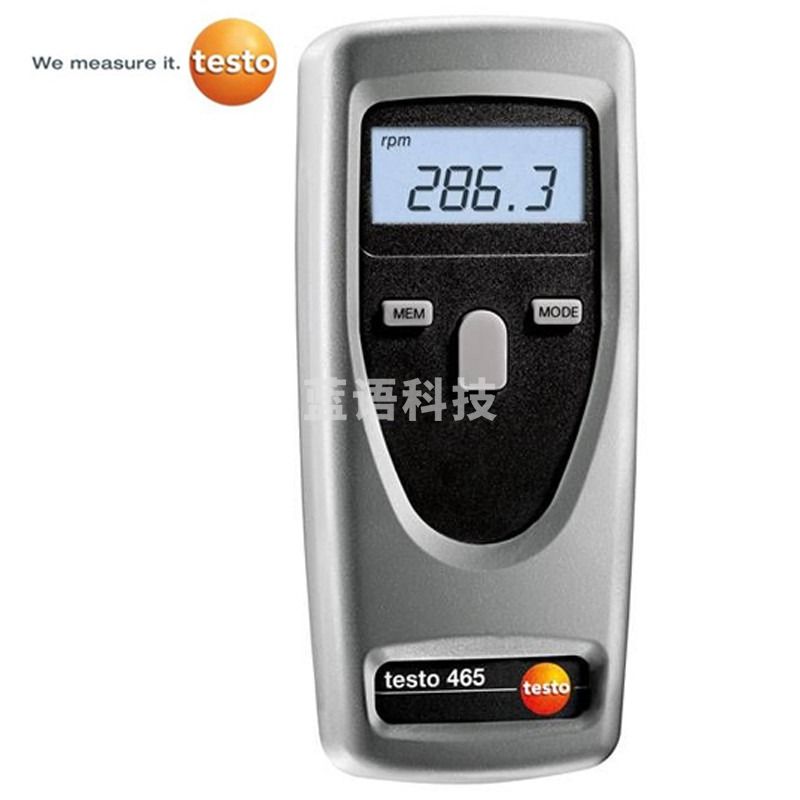 德国德图转速表testo465非接触式测速仪 光电式转速测量仪 测转仪