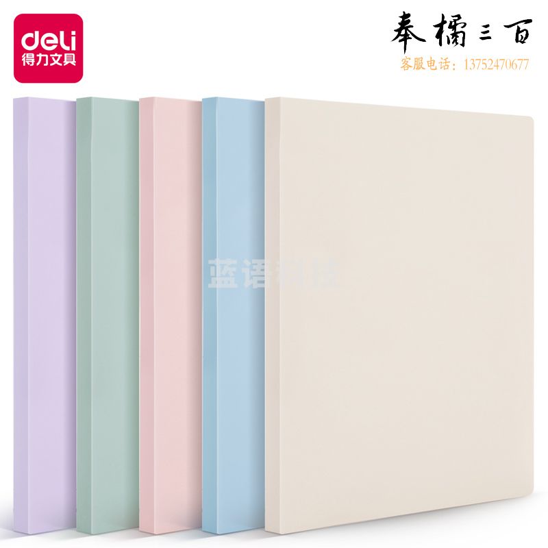 得力72672_30页资料册(混)(个)