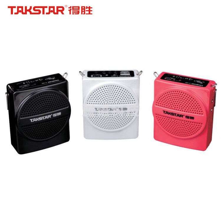 得胜(TAKSTAR)E188M (升级版) 小蜜蜂扩音器教师专用导游教学喇叭便携式音箱 典雅黑/白/红