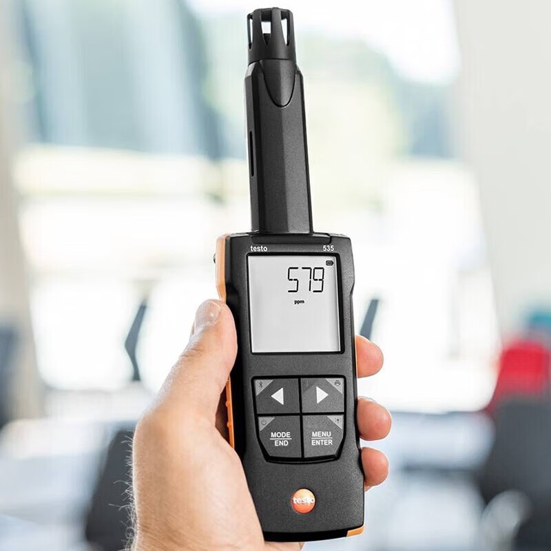 德图535数字CO2测量仪 可连接APP 环境室内空气二氧化碳检测仪 535