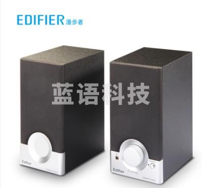 漫步者（EDIFIER）R18T 2.0声道 木质多媒体音响音箱 电脑音响 黑色