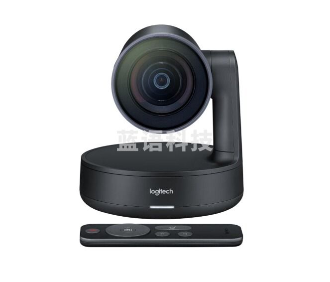 罗技 商务高清视频会议摄像头 CC4900e 4K USB免驱 15倍无损变焦