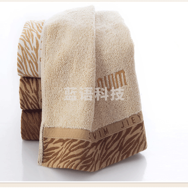 洁玉毛巾FR03-092-1纯棉刺绣纹毛巾 洗脸巾加厚