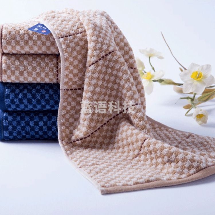 金号毛巾提花缎档柔软 纯棉柔软吸水简约 实用 擦脸巾