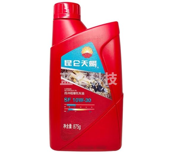 昆仑（KunLun） 四冲程摩托车机油 10W-30 875g冬季使用