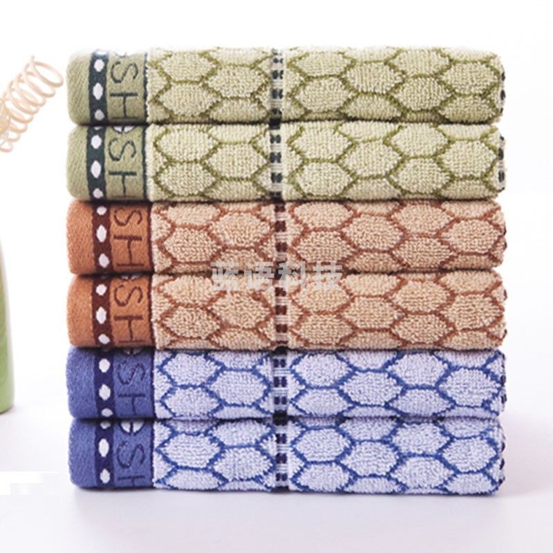 金号 1条纯棉毛巾 78x34cm G1026C 颜色随机