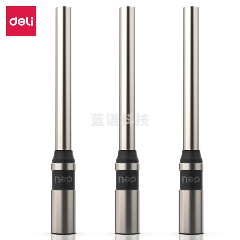 得力(deli)14733 φ7*60mm财务装订机专用空心钻刀 适用机型3884S/14660S财务装订机 1支装