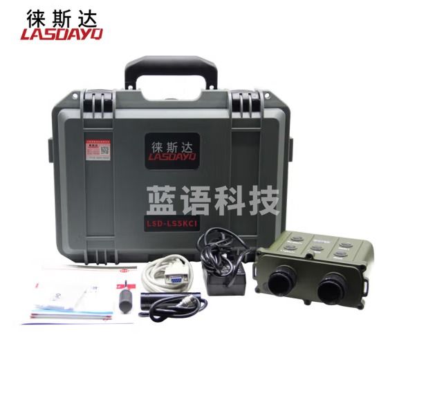 徕斯达双目远距离激光测距仪5KM测距望远镜5000米测距测角 LSD-LS5K