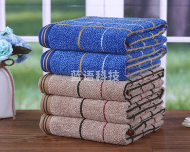 金号浴巾C116纯棉家用成人男士洗澡浴巾全棉加厚不掉毛浴巾140*72 棕色