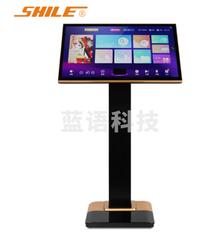 狮乐 （SHILE）专业点歌机KTV家庭影院21.5英寸高清电容触摸屏点唱机设备一台 智能语音点歌机K8