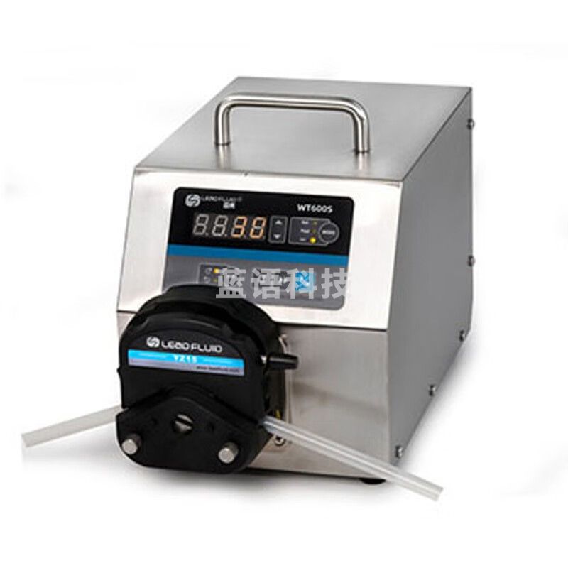 JISENPUER保定WT600S大扭矩数显调速型蠕动泵恒流泵3～6000毫升/分钟 WT600S驱动器+KZ25-PPS