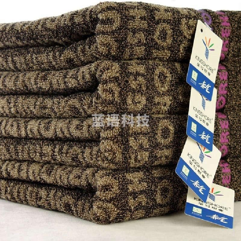 金号 GA1142 纯棉花式线提锻毛巾 72*34cm 彩色 1条装