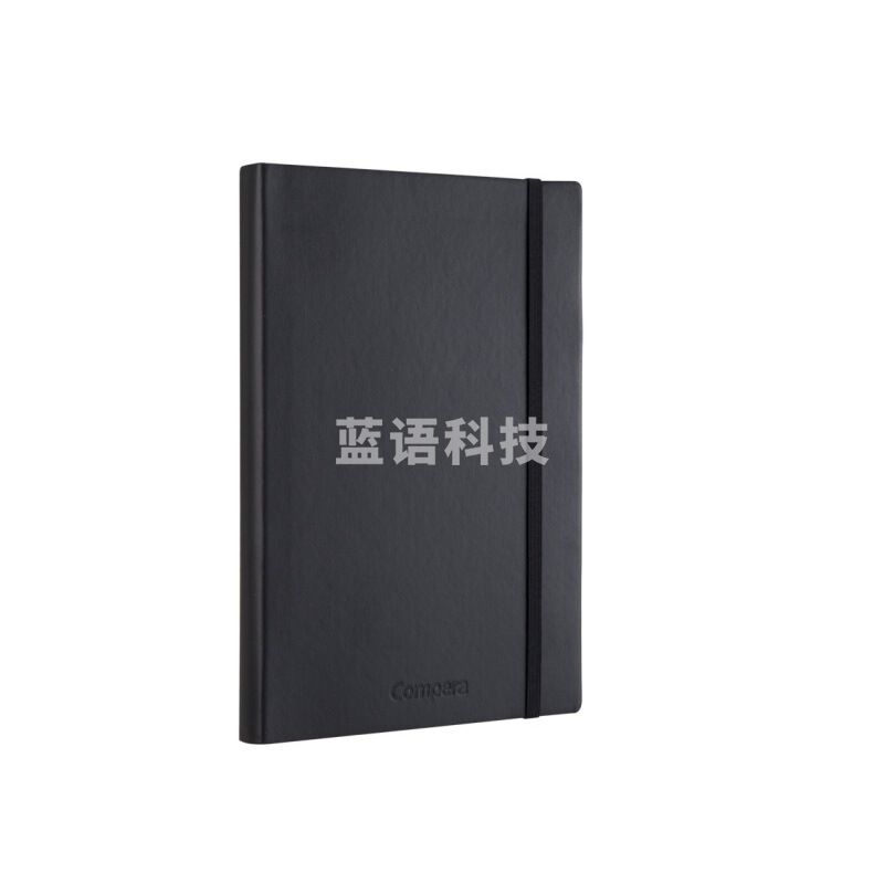 齐心 C8001 皮面笔记本 B5 154张 黑色