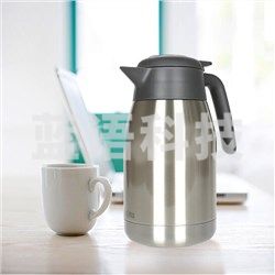 膳魔师(THERMOS) THS-1500 不锈钢色 1500ml保温壶家用真空不锈钢水壶保温瓶