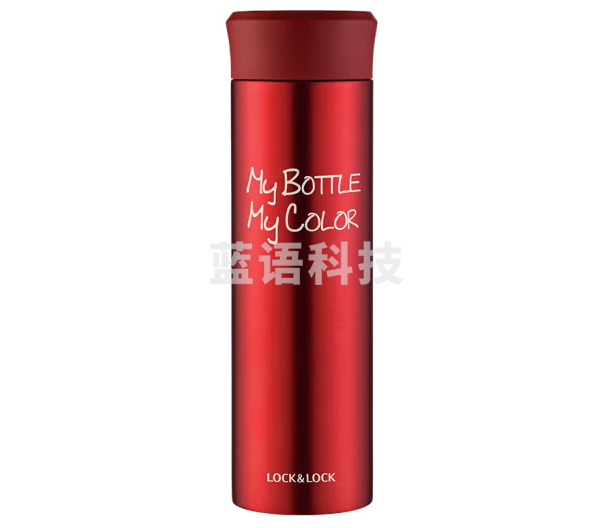 乐扣乐扣 lock&lockl LHC4015RED 304不锈钢缤纷保温杯 商务便携随手杯 红色 390ml