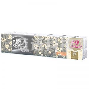 维达 V0012-4A 手帕纸18包 清香型小包面巾纸餐巾纸巾家庭装便携式