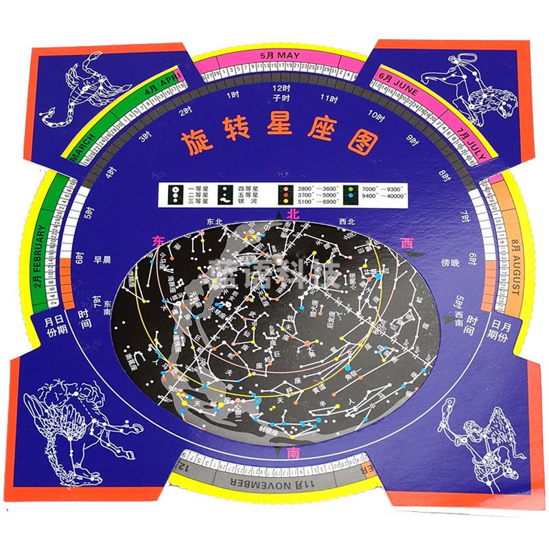 博冠（BOSMA）旋转星图天文望远镜宇宙寻星定位工具