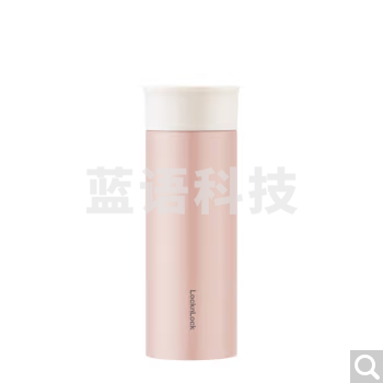 乐扣乐扣 LOCK&LOCK LHC4260PIK 316不锈钢便携式保温杯 慕斯旋转水杯 340ml粉色