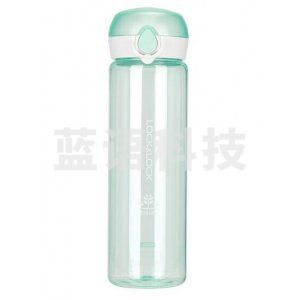 乐扣乐扣 LOCK&LOCK HLC645GRN 塑料运动便携随手杯 学生水杯 550ml 绿色