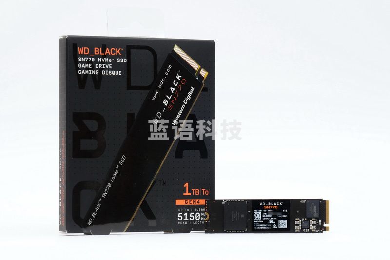 西部数据（Western Digital）2TB SSD固态硬盘 M.2接口（NVMe协议） WD_BLACK SN770 笔记本台式机硬盘
