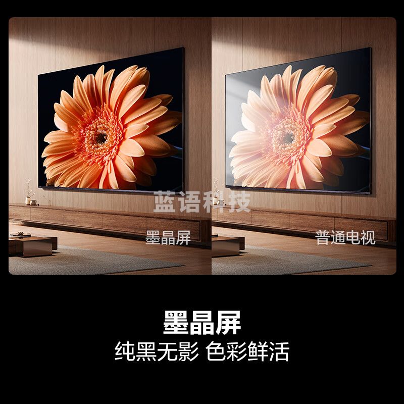 海信电视小墨E5Q Pro 65英寸超画质U+Mini LED 信芯芯片 墨晶屏300Hz 65E5Q-PRO