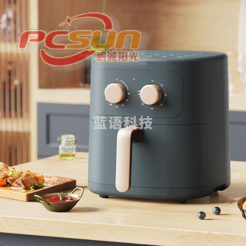 小熊 QZG-P13K5空气炸锅 小型机械空气炸锅 免翻面大容量分体式多功能电炸锅