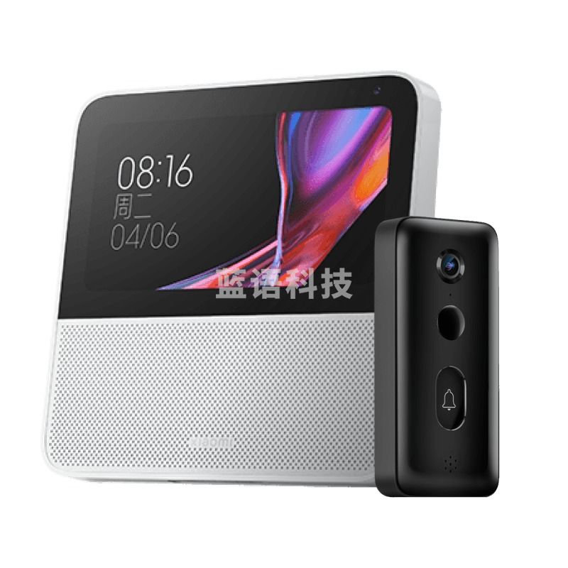 小米/MI Xiaomi智能家庭屏6 安防套装（Xiaomi智能家庭屏6 白色 小米智能门铃3 星耀黑）