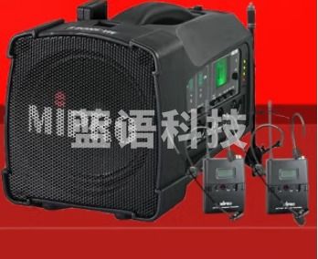 咪宝MA100DB升级 讲解便携式扩音器MA-100DBII户外音箱+双头戴话筒套装+支架