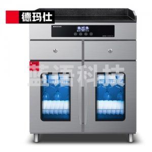 德玛仕 DEMASHI XDZ338D-2 消毒柜 商用 立式双开门 食堂学校酒店厨房餐具消毒碗柜 大型不锈钢大容量保洁柜 双门