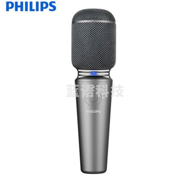 飞利浦DLM3002U 无线蓝牙音响音箱外放麦克风 音响一体机通用 铁灰色